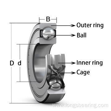 NSK Ball Roller Bearings Car 6212 Bearing